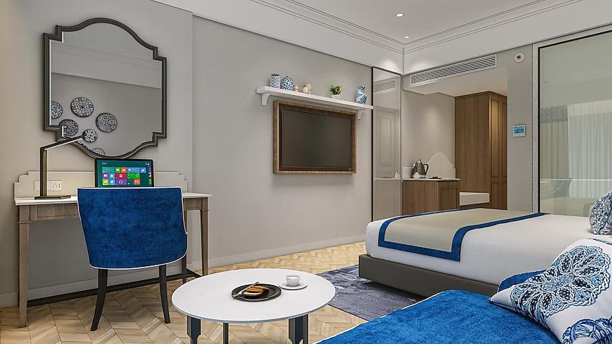 AUBERGE BLUE VISTA ROOM WITH BALCONY