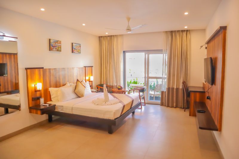 River Deck Baga Beach Front Premium Room with Balcony