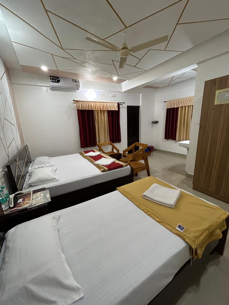 Three Sharing AC Room