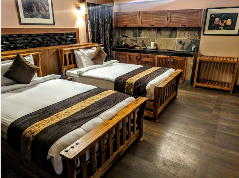 The Takling La pass Large deluxe twin bedroom