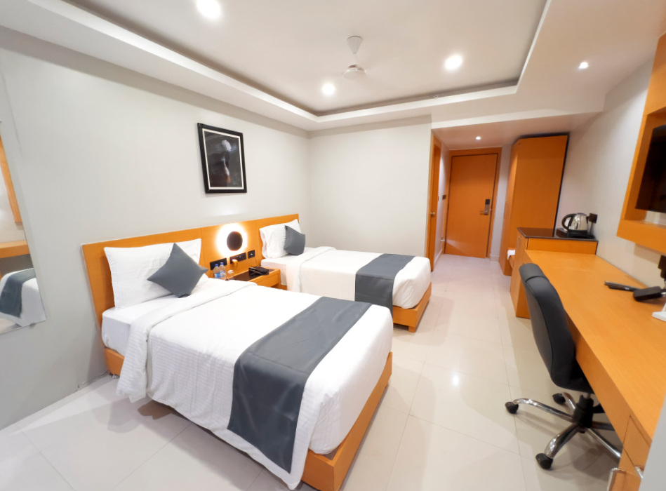 Twin bedded Delux Room