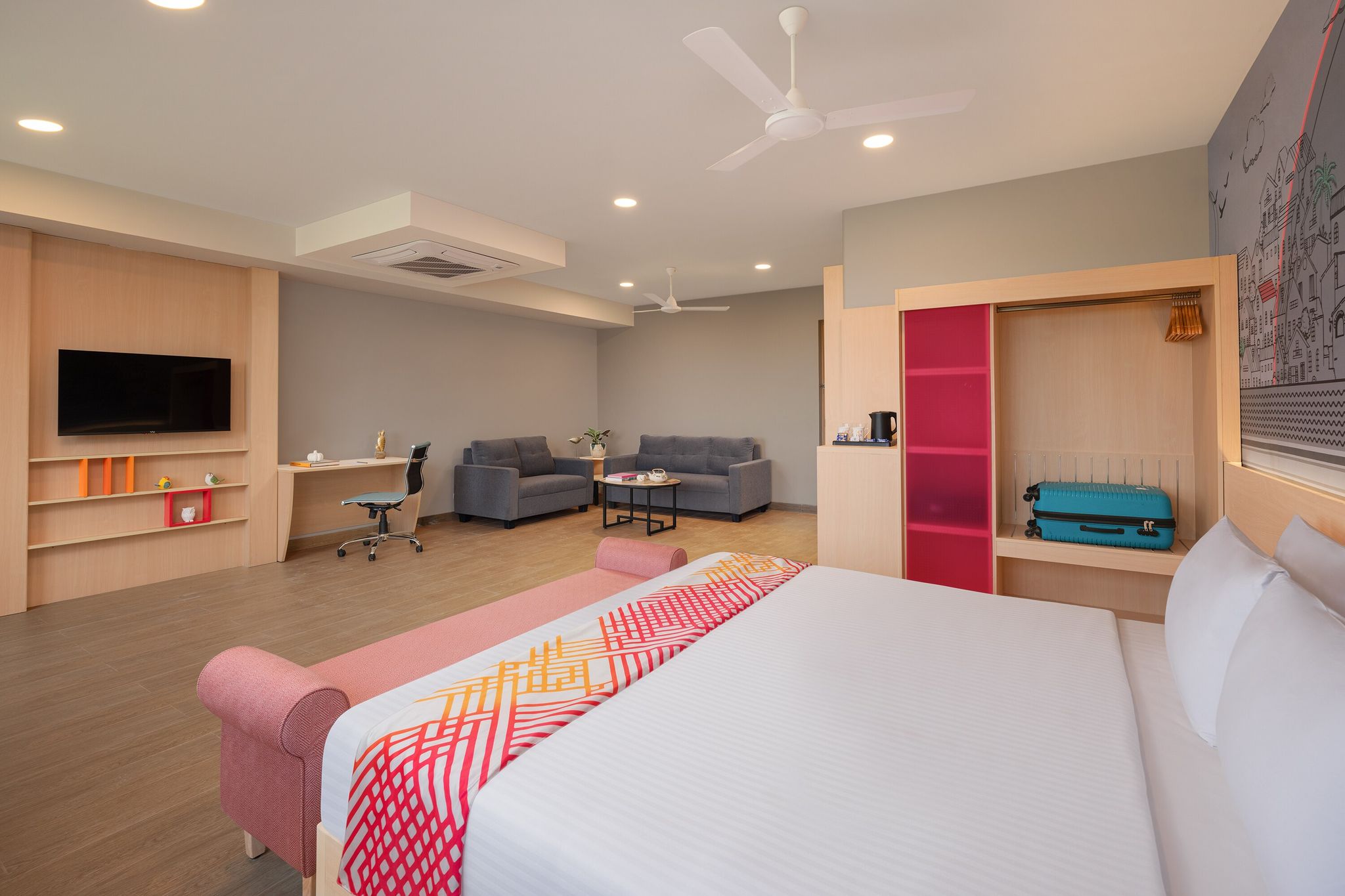 Executive King Room- Tropical View