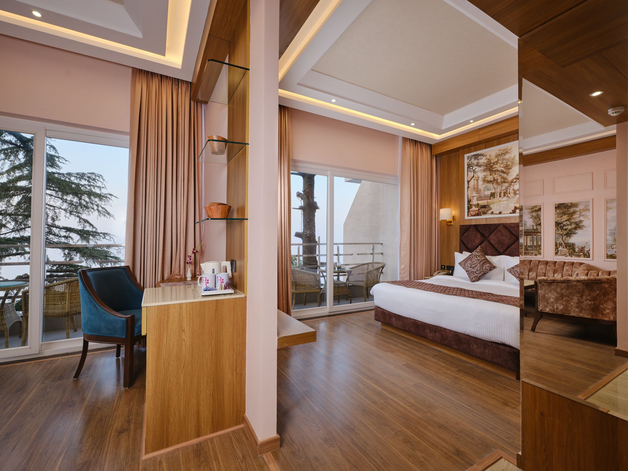 Premium Suite Valley View Room with Balcony 