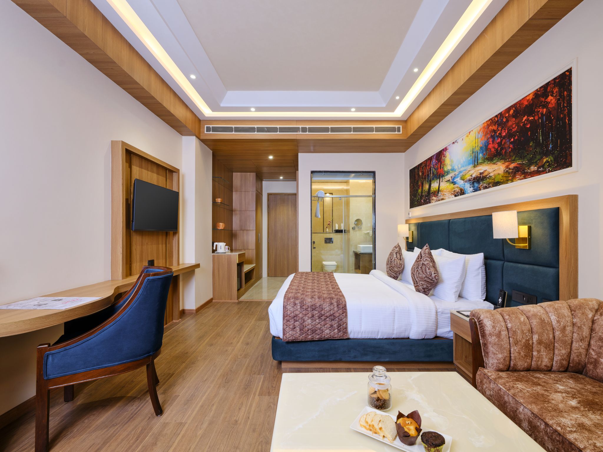 Premium Valley View Room with Balcony 