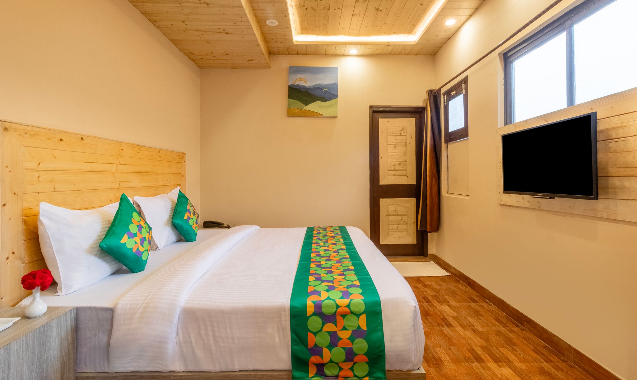 Treebo Lords Garden Glory With Valley View Economy Room 4