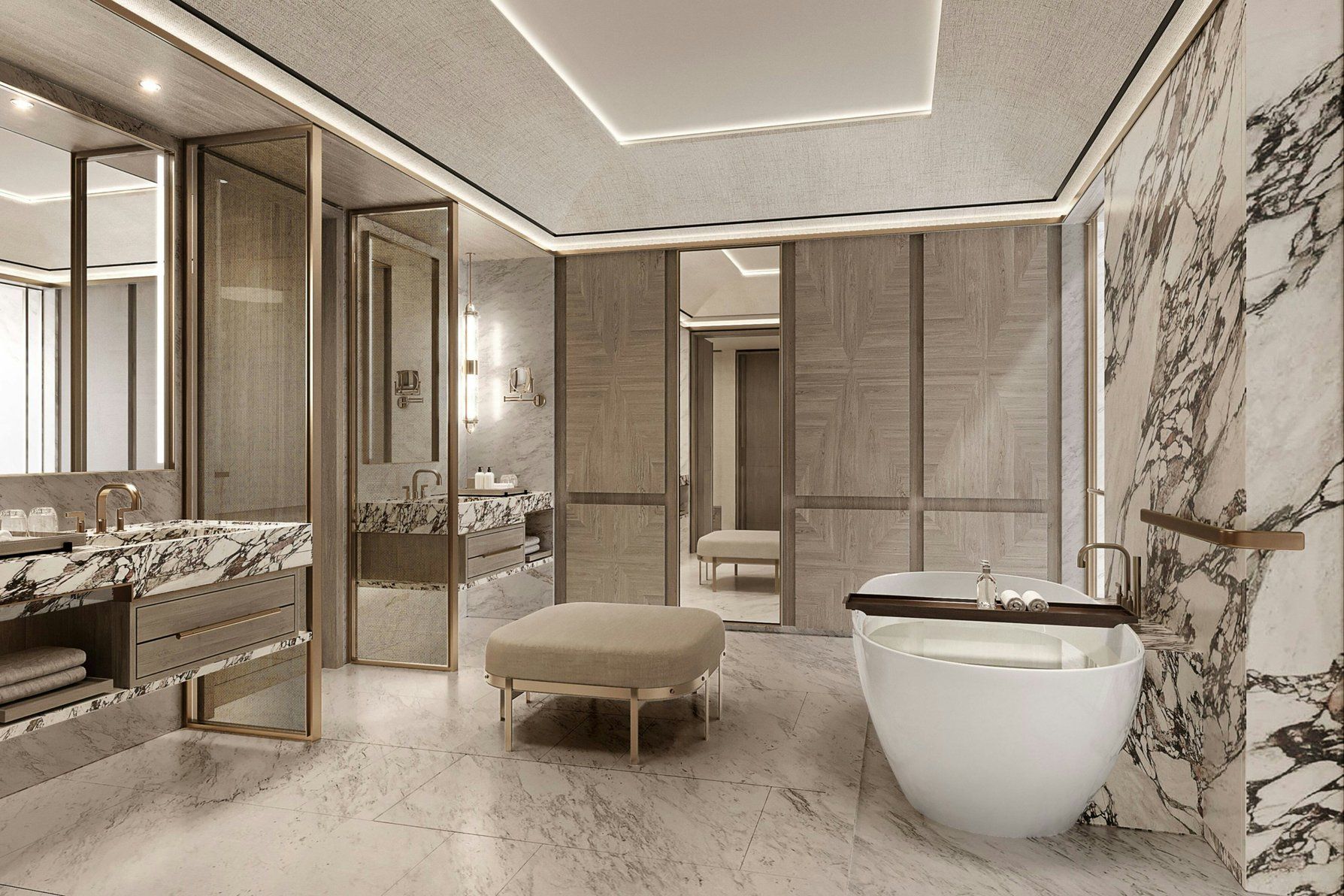 Presidential Suite Master Bathroom