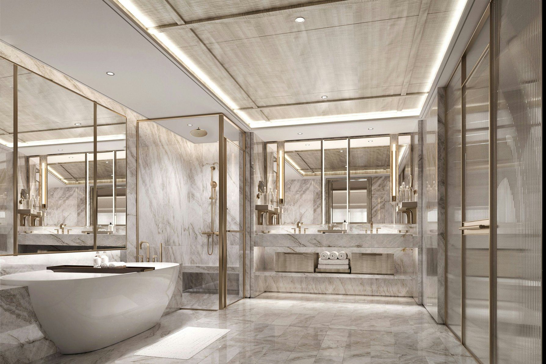 John Jacob Astor Villa Bathroom