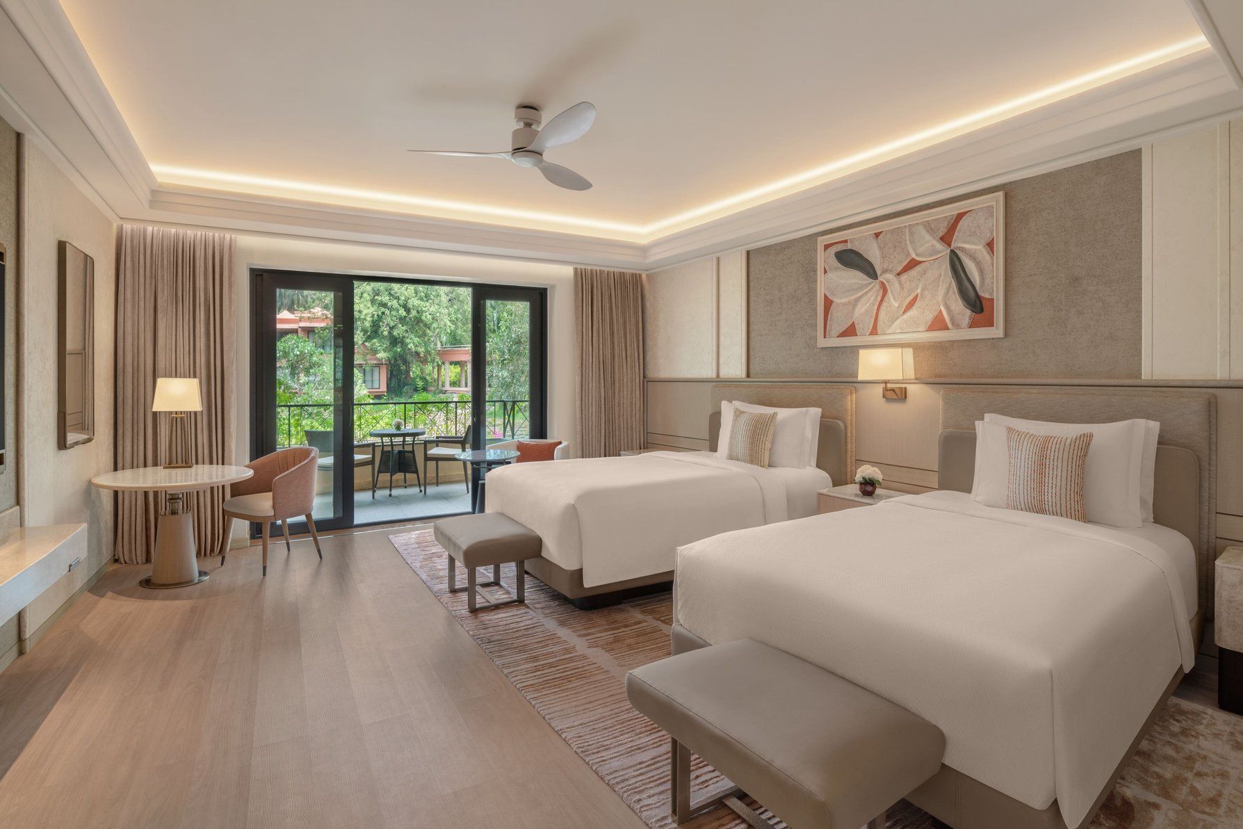 Lagoon Grand Deluxe Bedroom with view