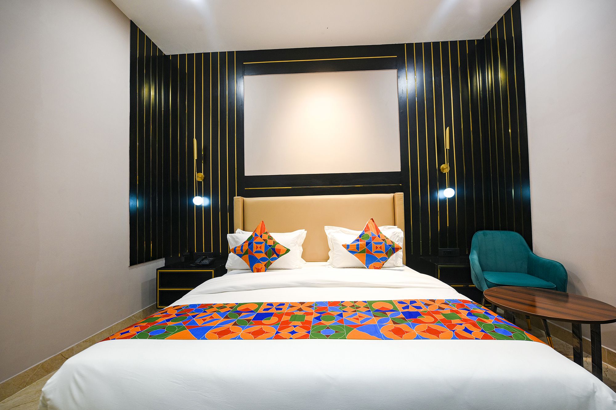 FabHotel Prime Elegance Suites Deluxe Room  4