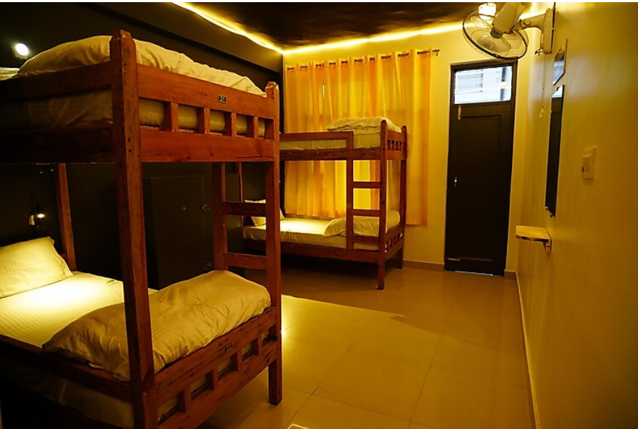 4 Bed Mixed Dorm With Balcony