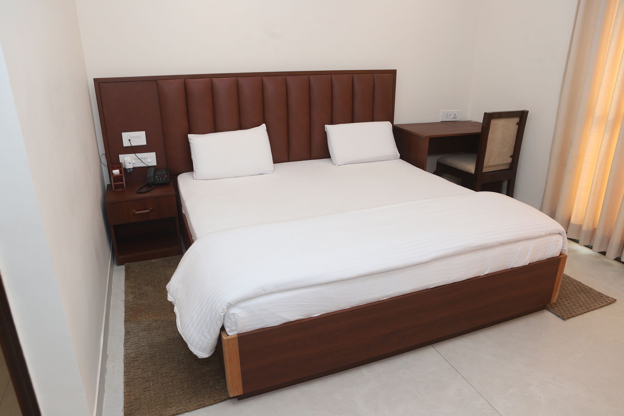 ISKCON Prayagraj Guest House Deluxe Double Room
