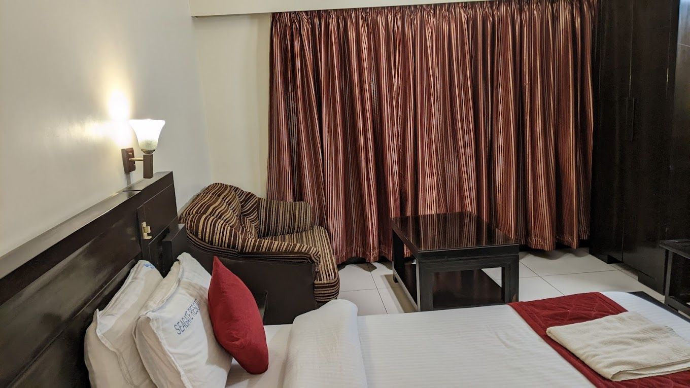 Seagate Church View Resorts Luxury Double Bed AC