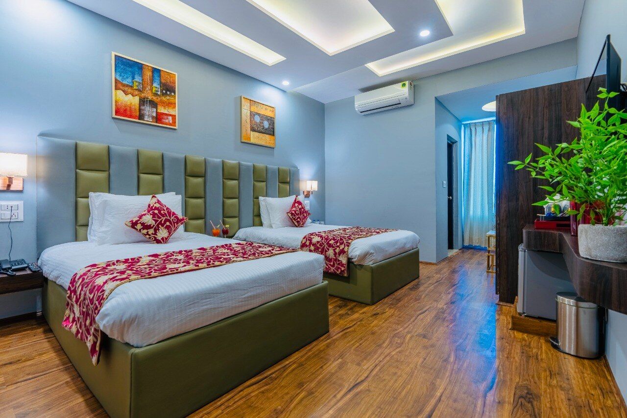 Twin room for corporate