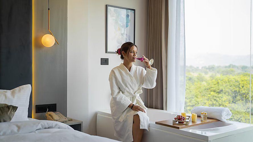 Sukoon by the Ganges - A Unit of Perfectstayz Group Standard Suite with Bathtub and Ganges View 3