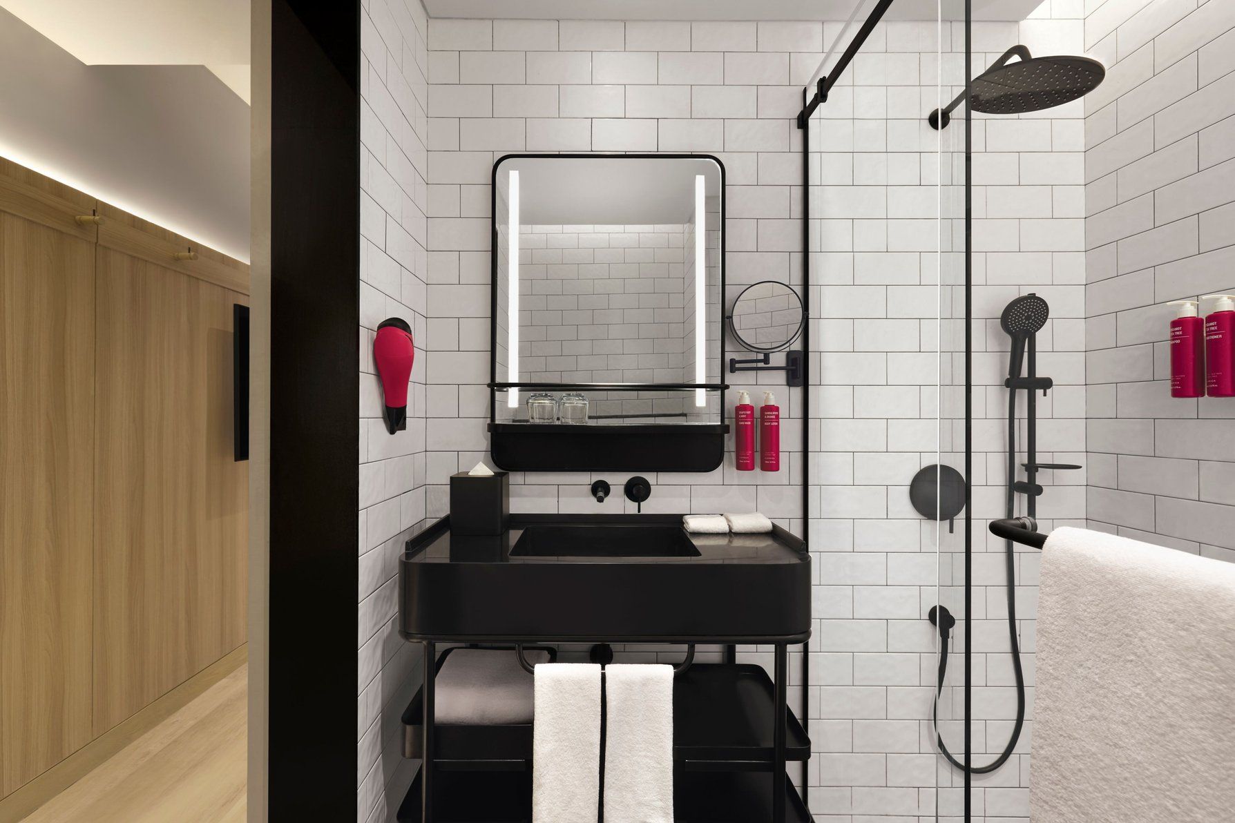 Moxy Twin, Guest room, 2 Twin, City view