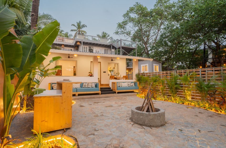 ELIVAAS House of Neptune 1 BHK Boutique Hut on the Beach