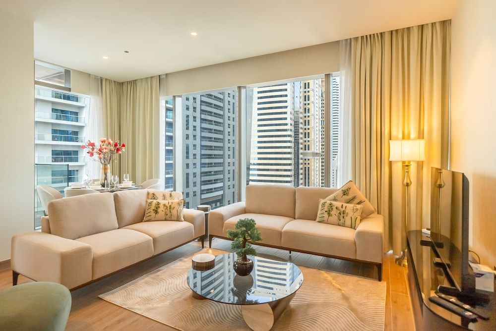 Tranquil 2BR Haven in Heart Dubai Marina