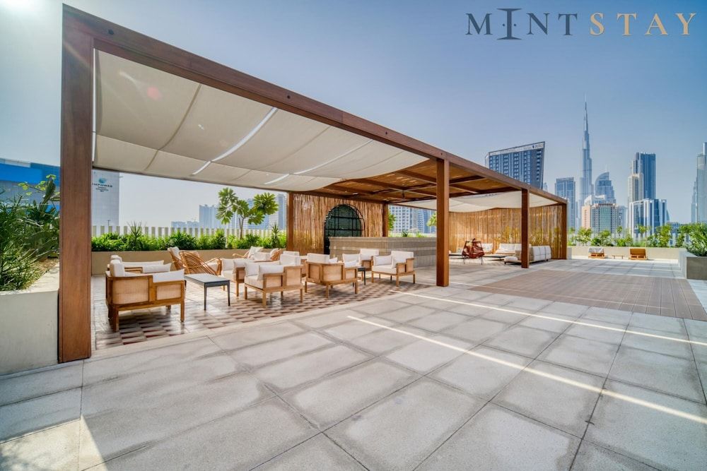 Cozy Studio w Burj Khalifa Balcony Retreat