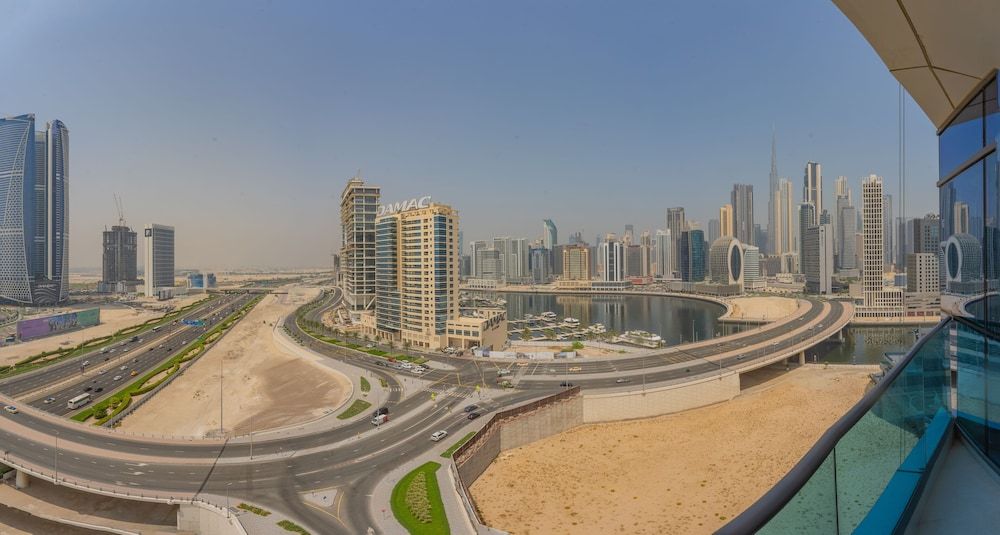 Bay Gem With Panoramic Burj Khalifa and Canal View