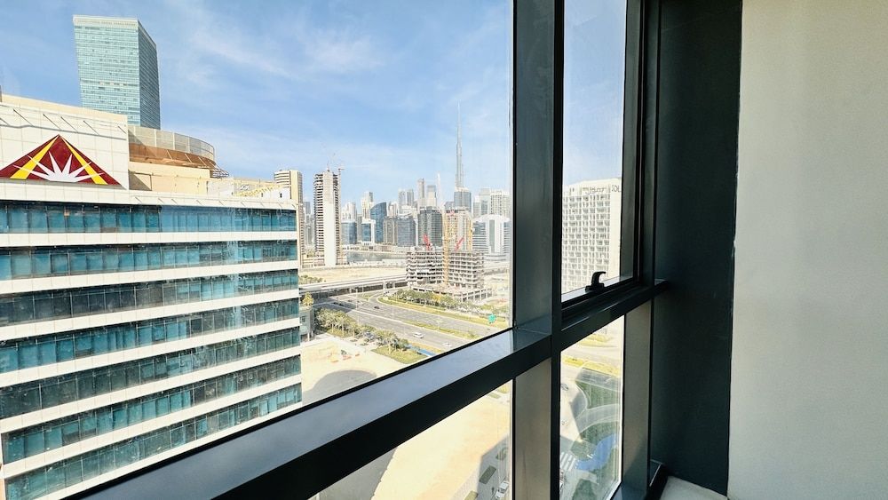 Luxury Studio Apartment Canal View Business Bay Free Parking by Belvilla