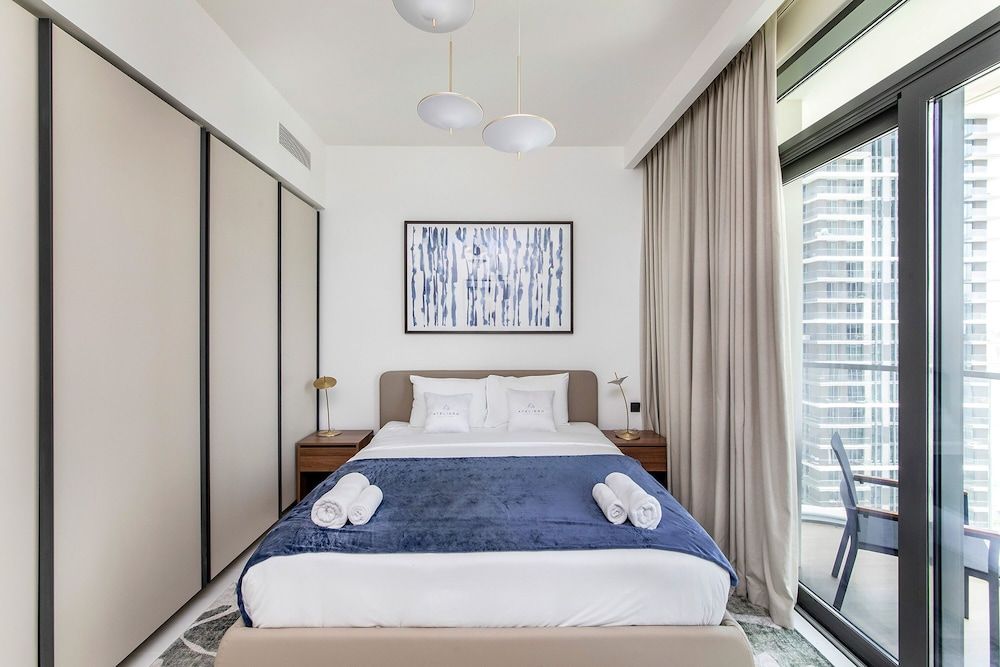 Marina Vista Emaar Beachfront Apartments Premier Apartment, Balcony, Sea View