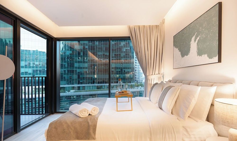 Ahad Residences Design Studio, 1 Queen Bed, Balcony, City View