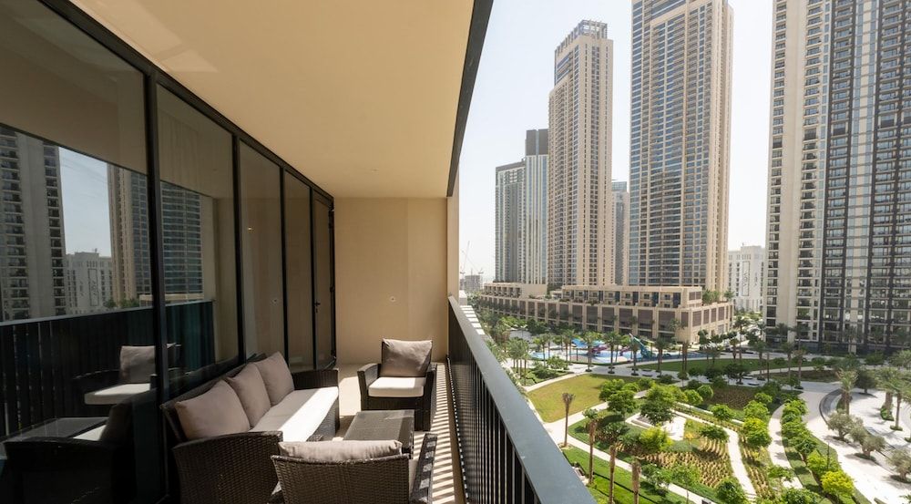 Homey Park View 2BR in Dubai Creek Harbour