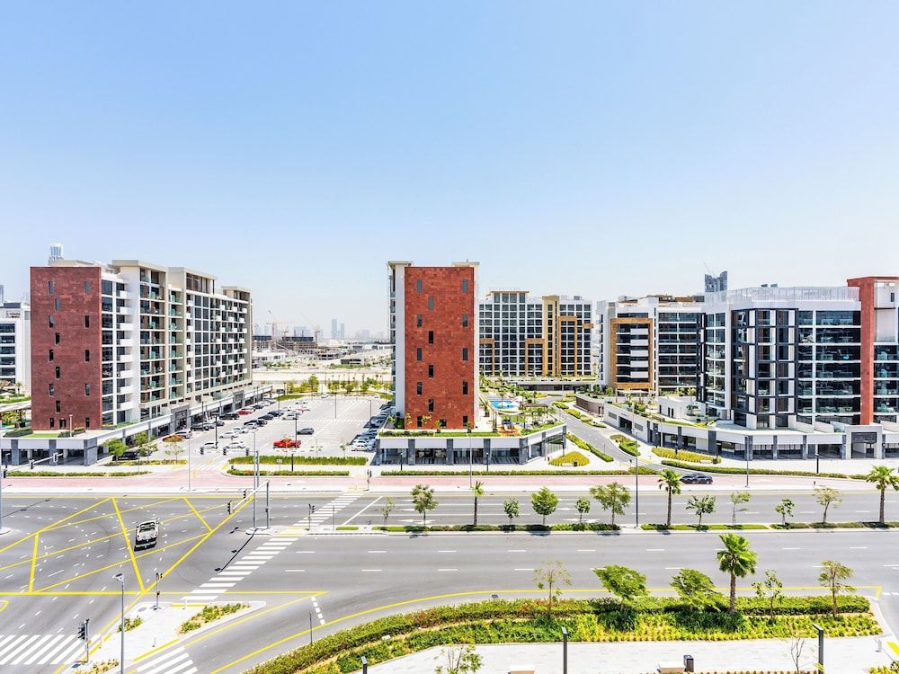 Condo With Burj Khalifa View In City