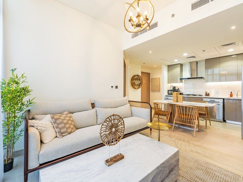 Condo With Burj Khalifa View In City