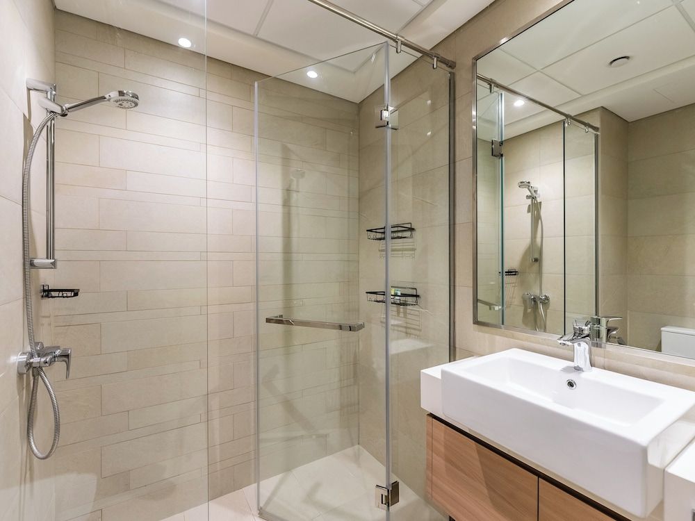 Condo With Burj Khalifa View In City