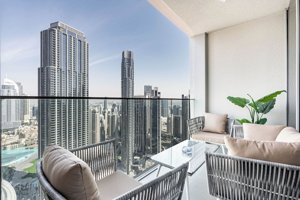 Lux 3BHK Burj Khalifa & fountain view