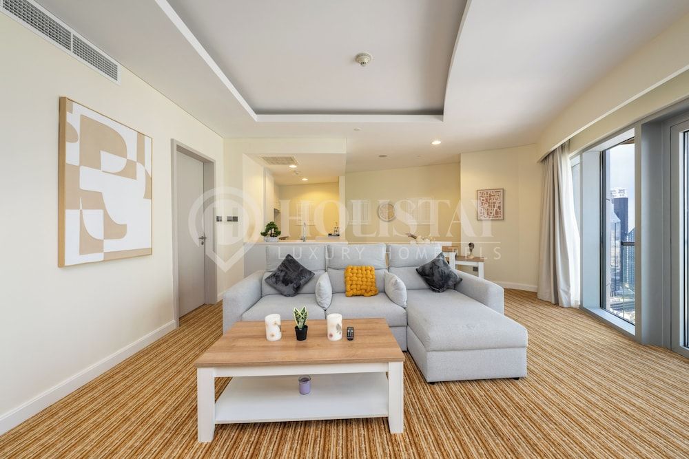 superior 1 bd @downtown , direct access to dubai mall