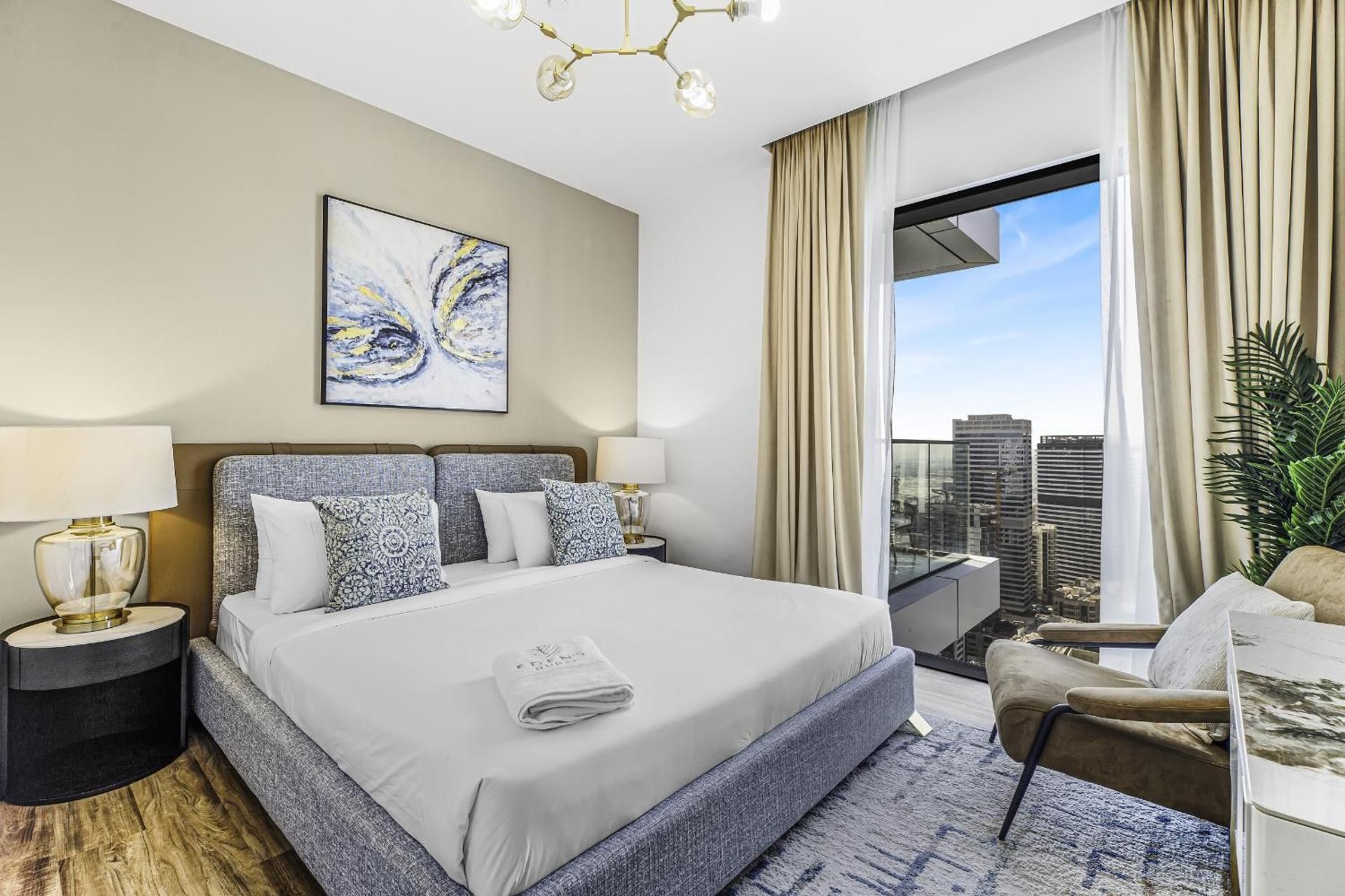 Two-Bedroom Deluxe Apartment with Harbor View