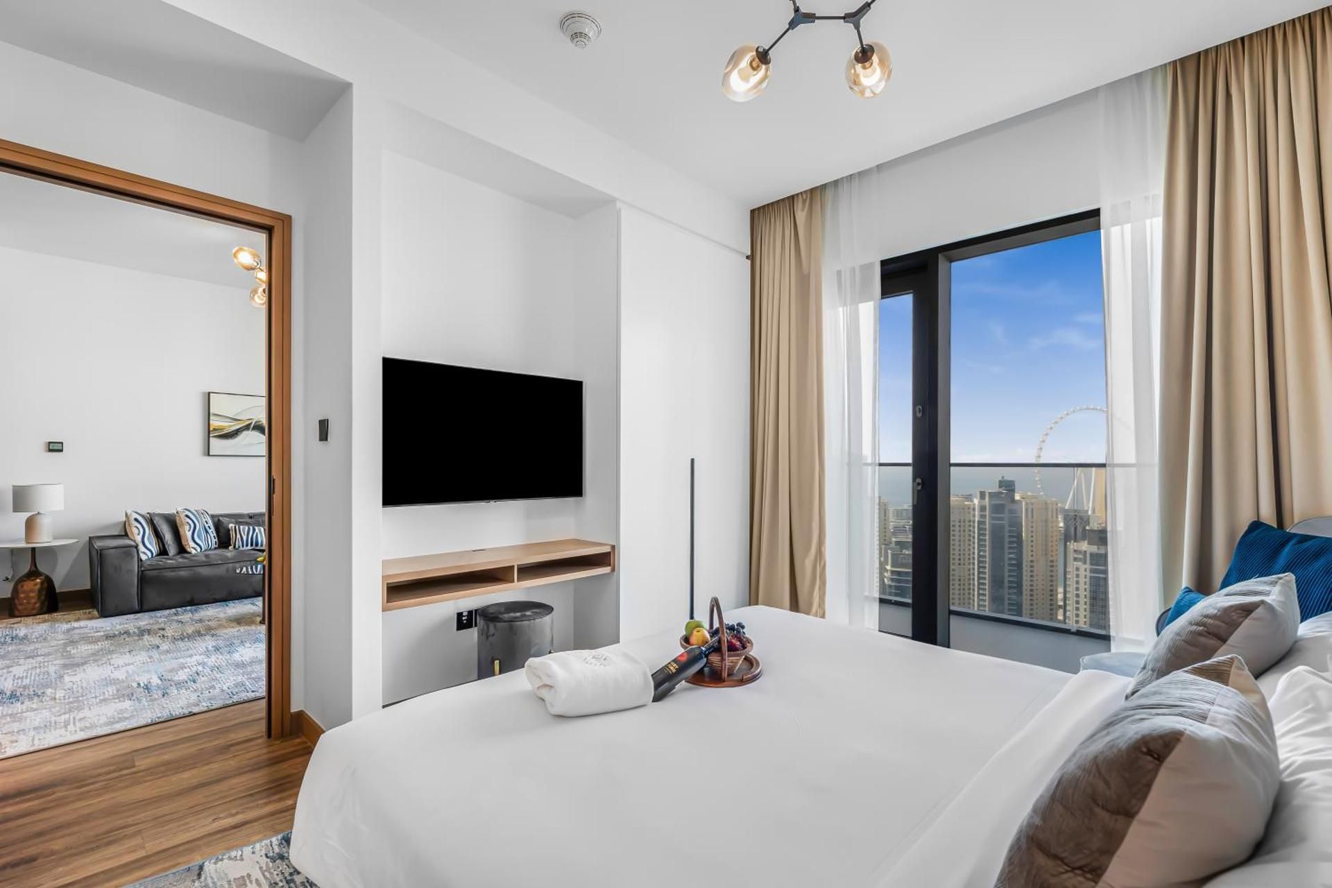 Two-Bedroom Apartment with Harbor View