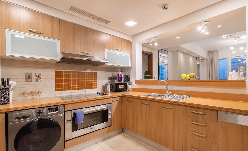 2BR + Maid's w Sea Views in Palm near Nakheel Mall Luxury Apartment, Balcony, Sea View 10