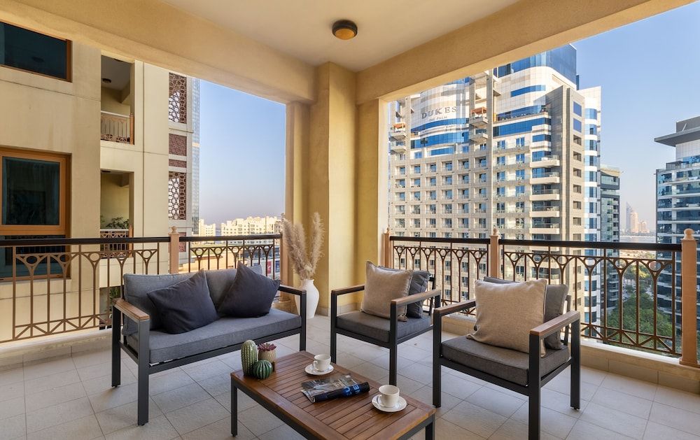2BR + Maid's w Sea Views in Palm near Nakheel Mall Luxury Apartment, Balcony, Sea View 14
