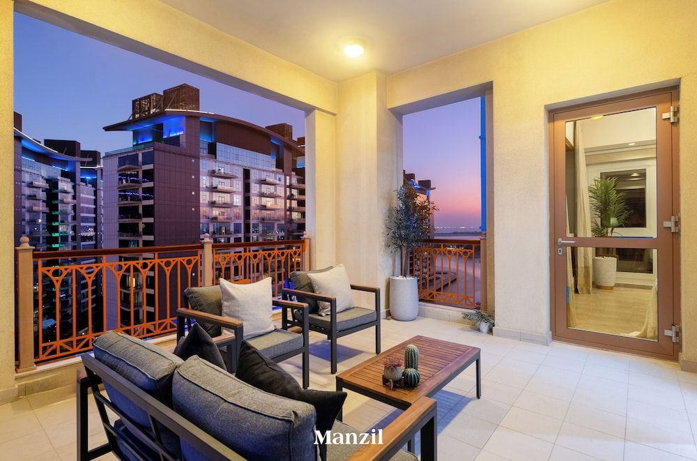 2BR + Maid's w Sea Views in Palm near Nakheel Mall Luxury Apartment, Balcony, Sea View 18
