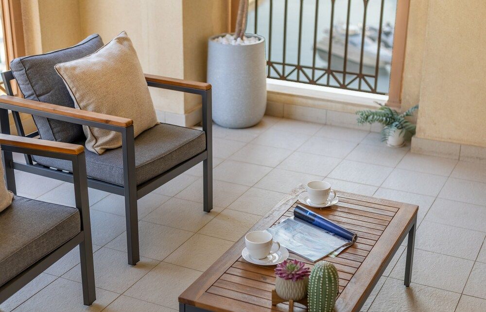 2BR + Maid's w Sea Views in Palm near Nakheel Mall Luxury Apartment, Balcony, Sea View 16