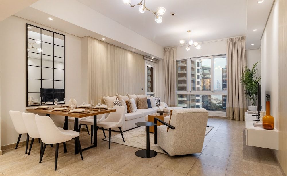 2BR + Maid's w Sea Views in Palm near Nakheel Mall Luxury Apartment, Balcony, Sea View 19