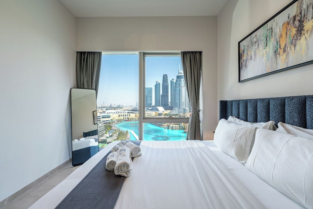 The View of a Lifetime - Luxury Living with Full Burj Khalifa & Fountain Show
