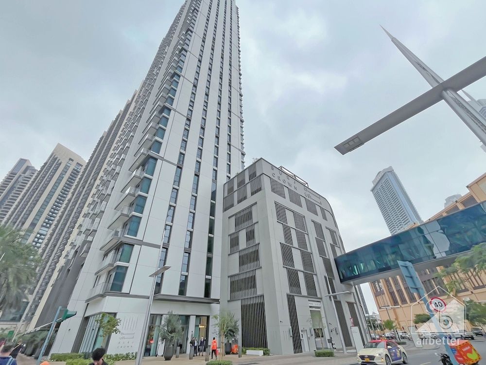 Luxury Burj Crown 4bedroom Balcony & Downtown View