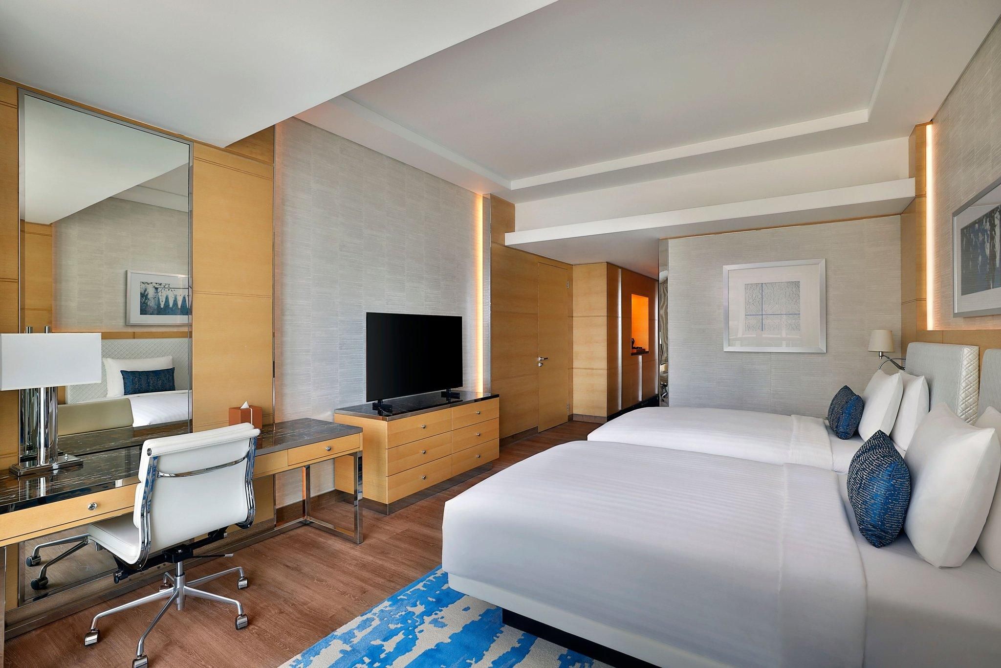 Palm Sea View Double, Guest Room, 2 Double, Sea View, Balcony