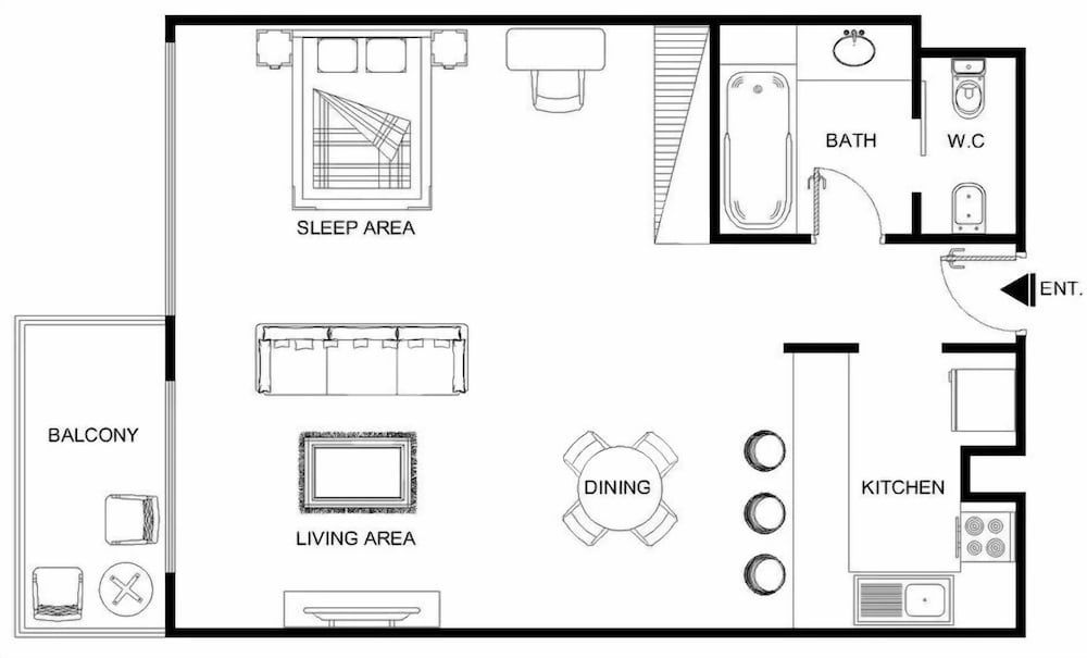 LUX  The Murjan Sea View Suite