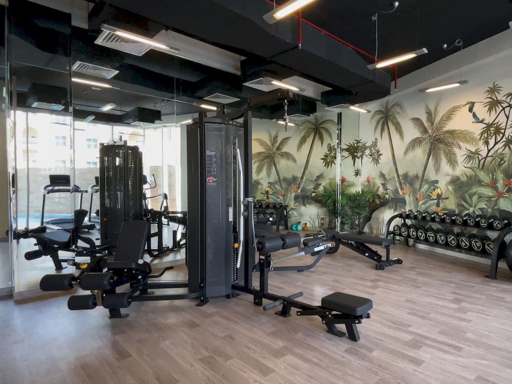 Elite LUX Holiday Homes - Captivating 1BR Apt Games Pool Gym in Arjan Dubai