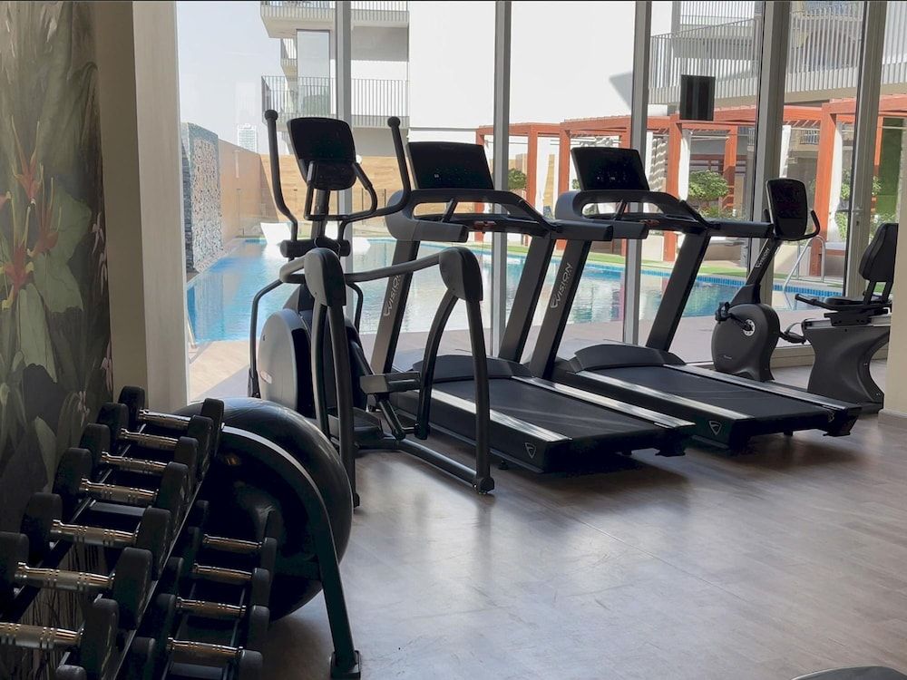 Elite LUX Holiday Homes - Captivating 1BR Apt Games Pool Gym in Arjan Dubai