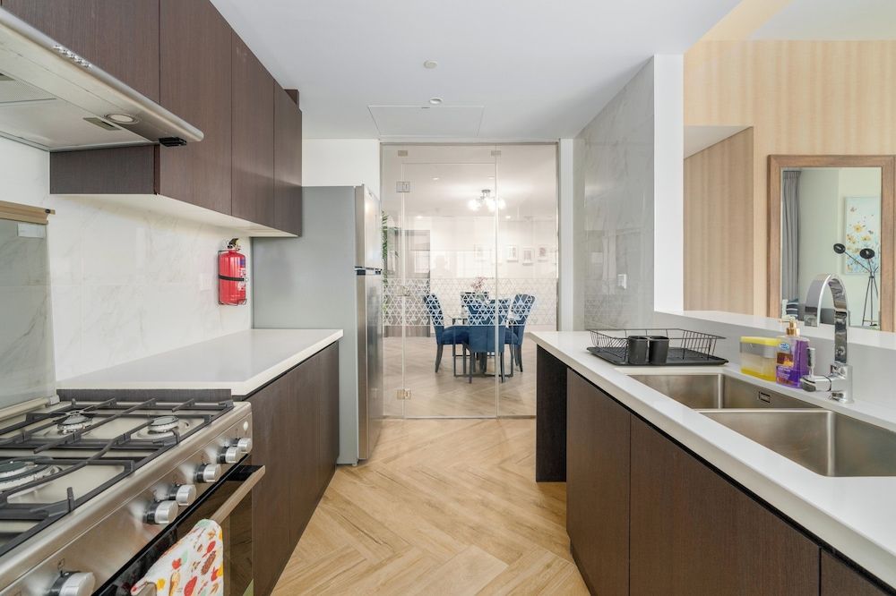 Whitesage - Super Spacious Apt with Dubai Garden Glow Views