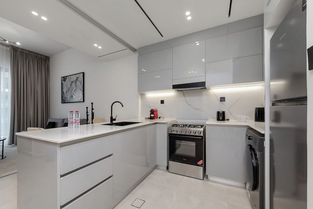 apartment on Binghatti canal