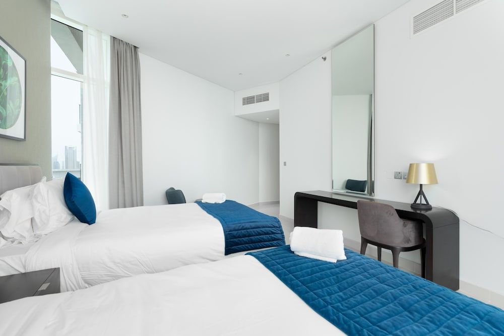 Whitesage - Condo With Incredible Canal and Burj Khalifa Views