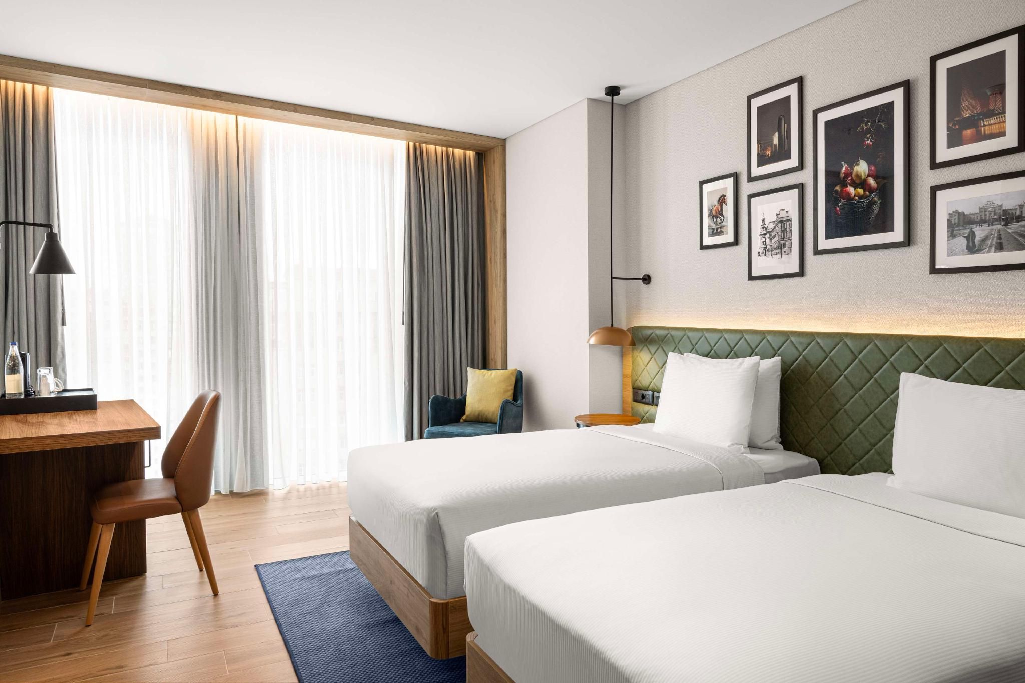 Twin Room with City View