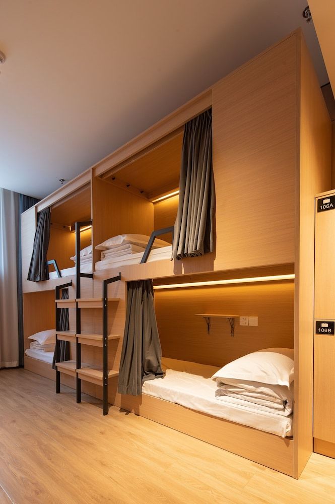 Bed in 8-Bed Male Dormitory Room